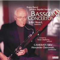KL5136: Bassoon Concertos<br/>Franz Danzi, Johann Baptist Vanhal<br />John Heard, Bassoon
<br />Camerata Kiev, Alexandra Ostrowski, Conductor