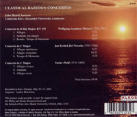 18th Century Bassoon Concertos, John Heard, Bassoon
