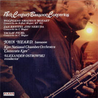 KL5123: 18th Century Bassoon Concertos, John Heard, Bassoon