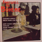KL5108: Farewell to Boheme — Volume Two of Cabaret Songs