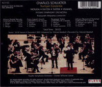 Concertos for Trumpet and Orchestra, Charles Schlueter