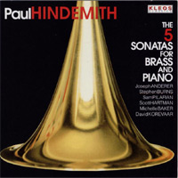 KL5118: The 5 Sonatas for Brass and Piano, Paul Hindemith