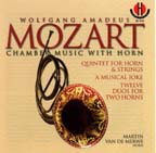 HE1036: Chamber Music with Horn - W. A. Mozart