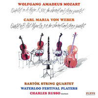 KL5127: Music for Clarinet and String Quartet, Bartok String Quartet and Waterloo Festival Players - Charles Russo ? Clarinet